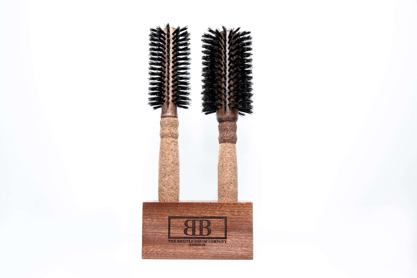 Brushes + Wooden Block Set B (2 Brushes)