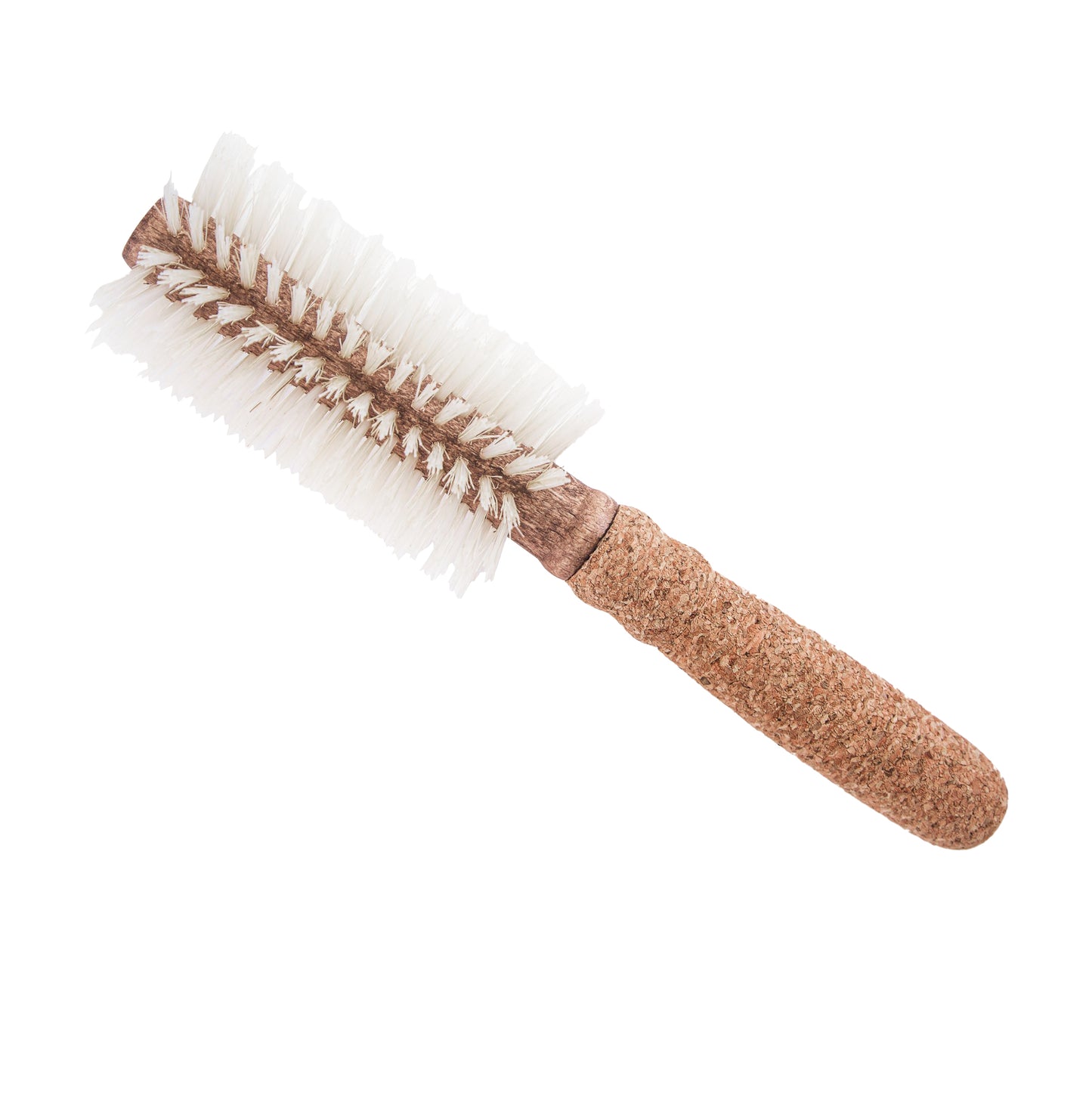 Grande brosse ronde en poils de sanglier Blonde