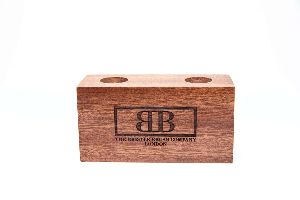 Brushes + Wooden Block Set C (2 Brushes)