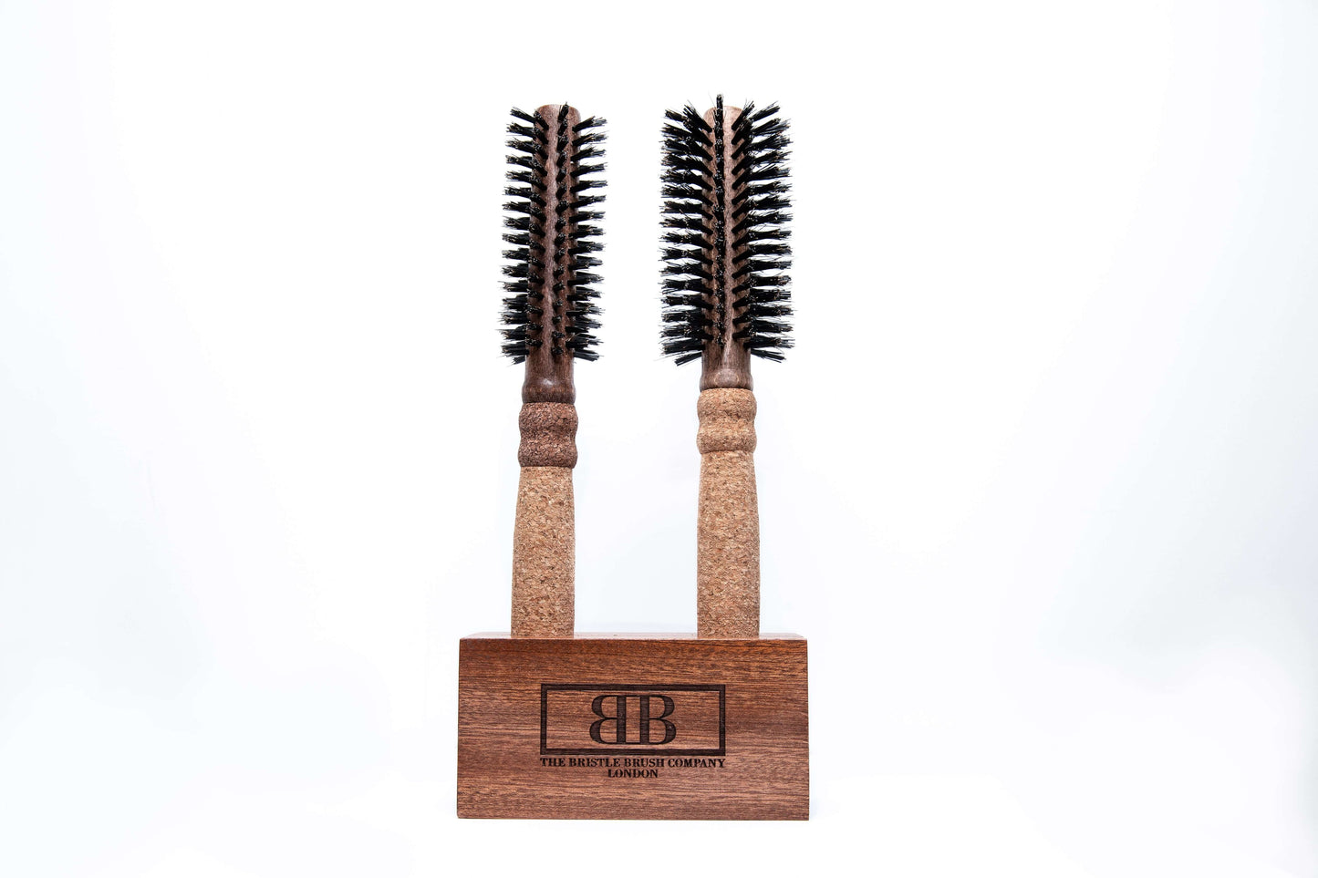 Brushes + Wooden Block Set C (2 Brushes)