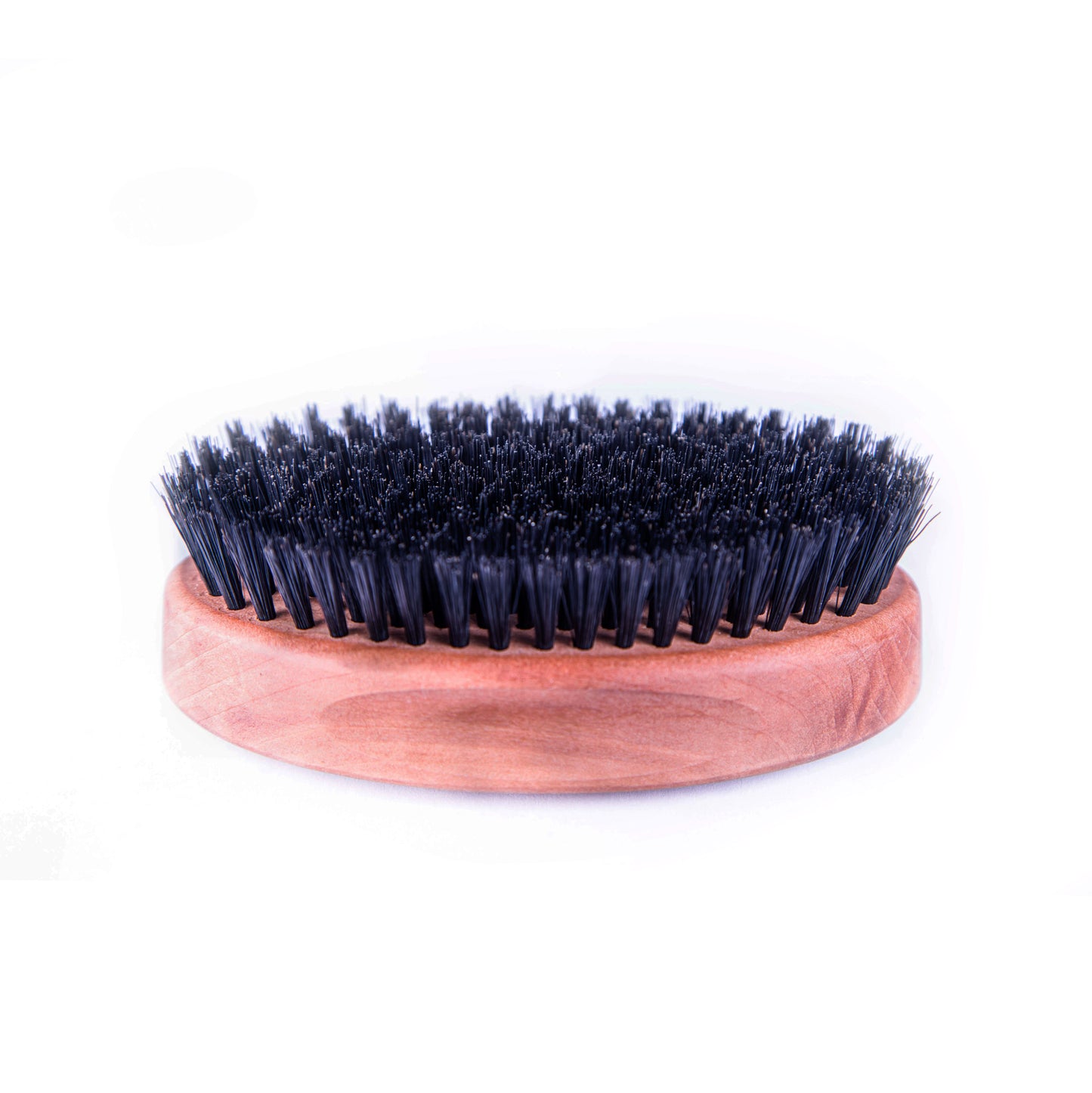 Brosse ovale en bois de poirier