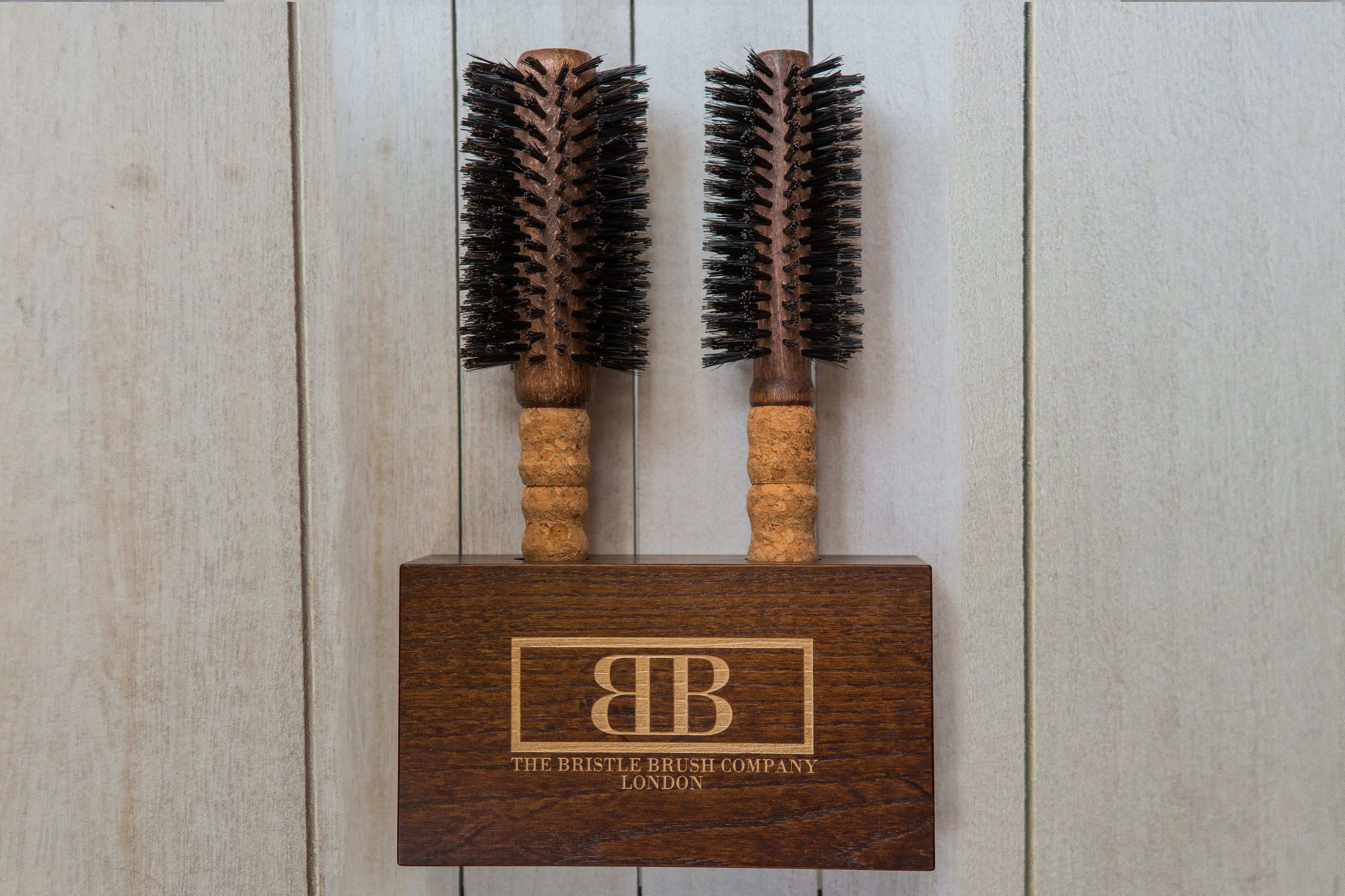 Brushes and wooden Block Set